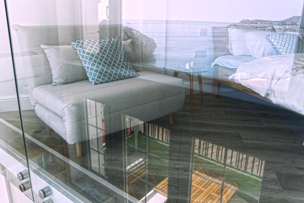 Spectacular Beachfront Duplex On The Mediterranean - Caleta, Catalan Bay Gibraltar Exterior foto